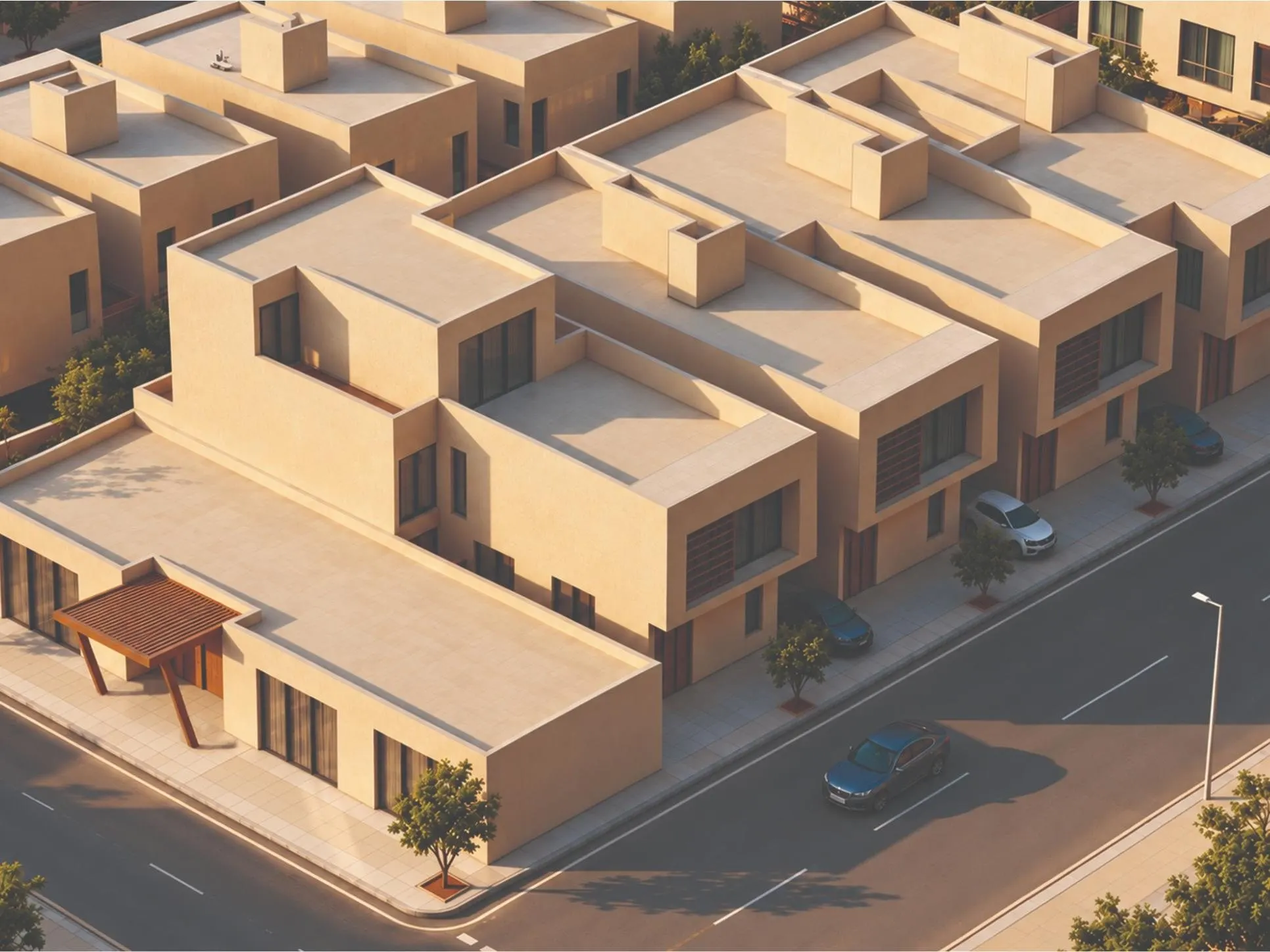 مجمع فلل عائلي — الخبر — لقطة 3